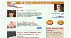 Desktop Screenshot of akupunktura.com.hr