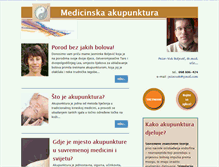 Tablet Screenshot of akupunktura.com.hr