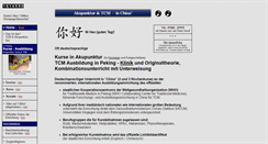 Desktop Screenshot of akupunktura.de