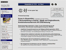 Tablet Screenshot of akupunktura.de